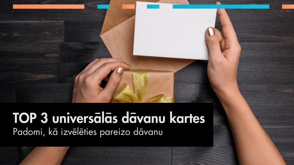 top 3 universalas davanu kartes